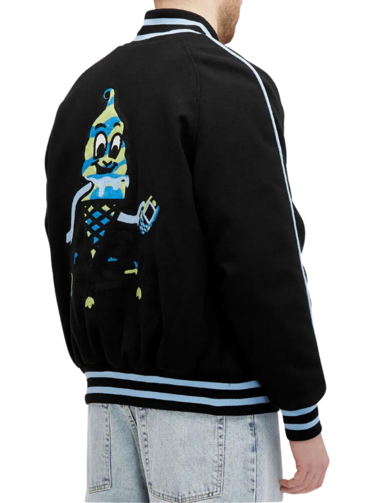 Ice-Cream Jacket Team Eu Skate Cone Varsity Black