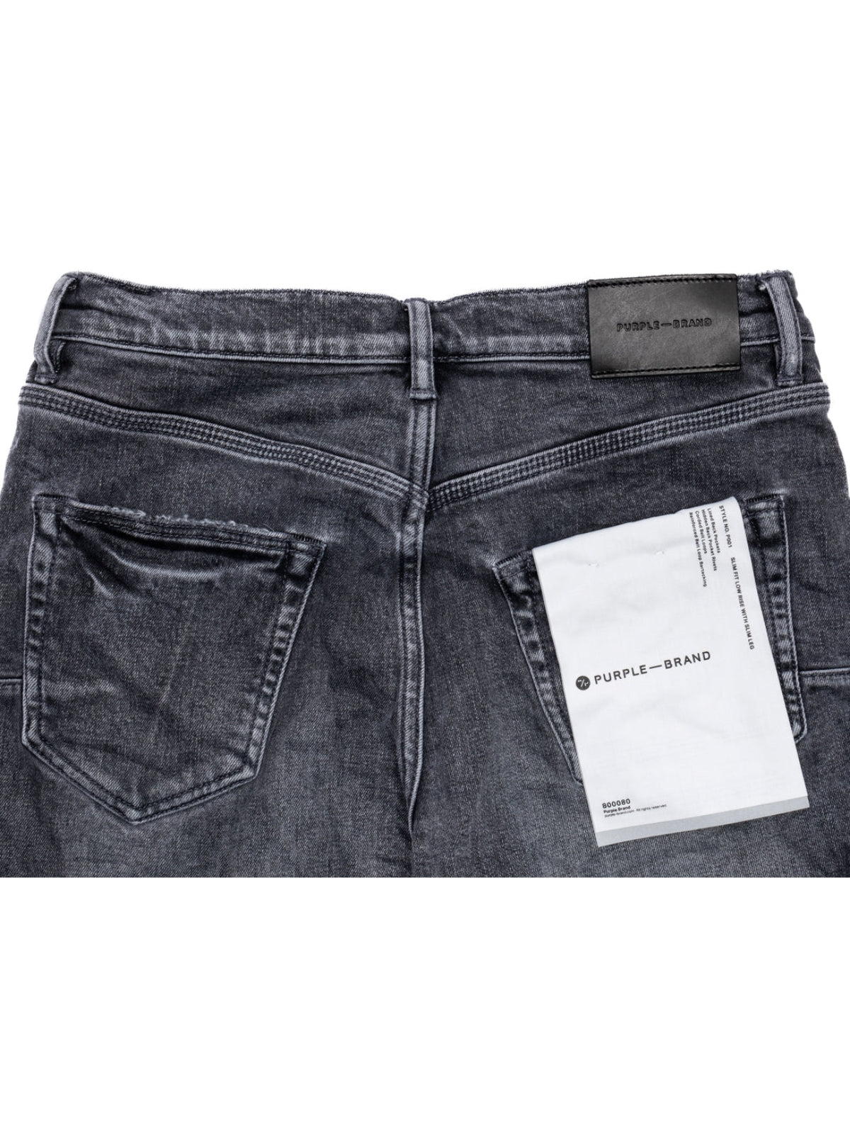 Purple Jeans Vintage Slate Grey