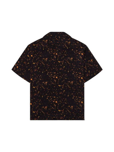 Rhude Shirt Rayon Tortise Black-Multi