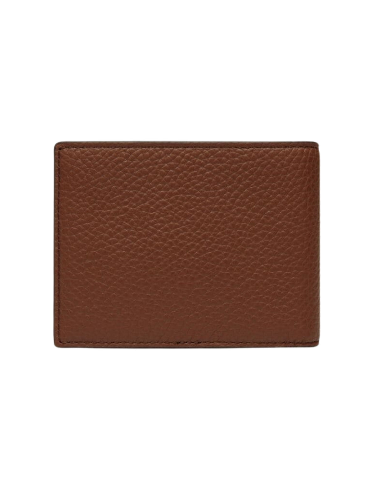 Bally Wallet Stripe Logo White-Brown