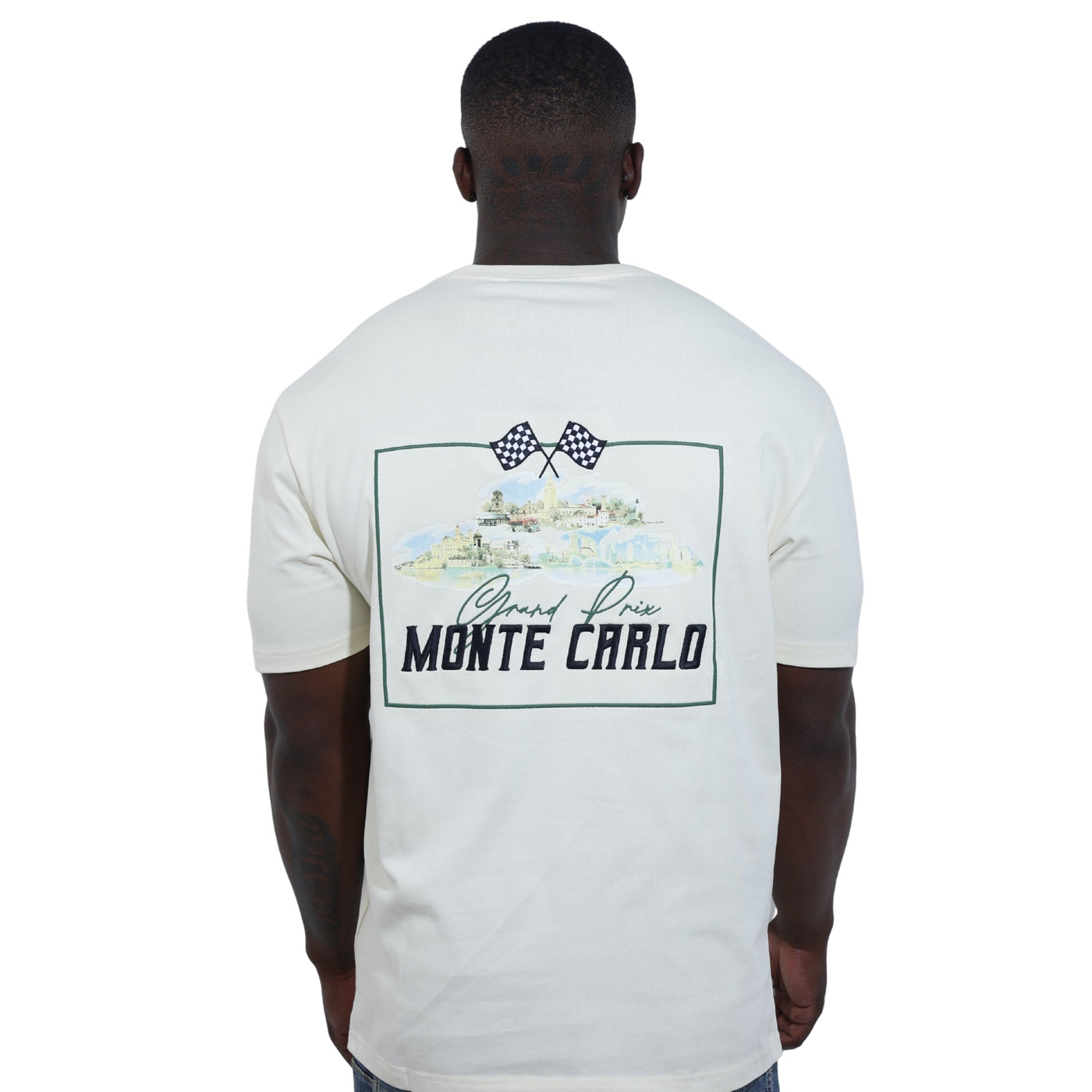 Capone T-Shirt Monaco Grand Prix Beige