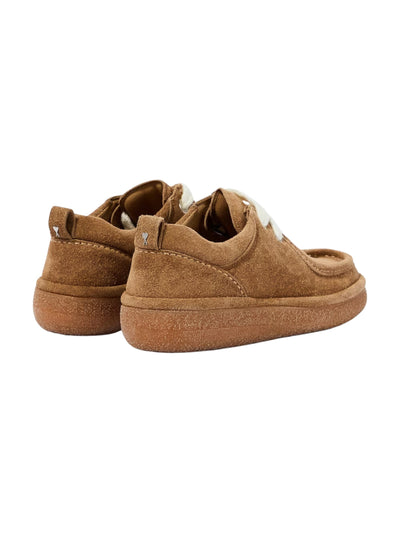 Ami Sneaker Crepe Sole Desert Suede Tan