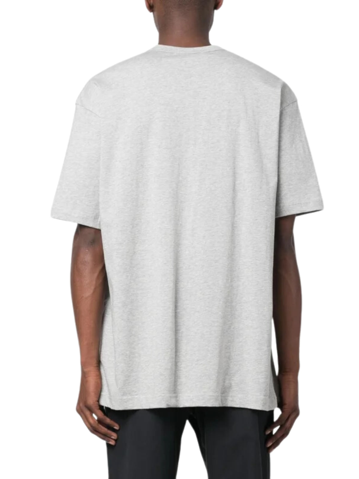 Comme Des Garcons T-Shirt Logo Mini Berry Grey