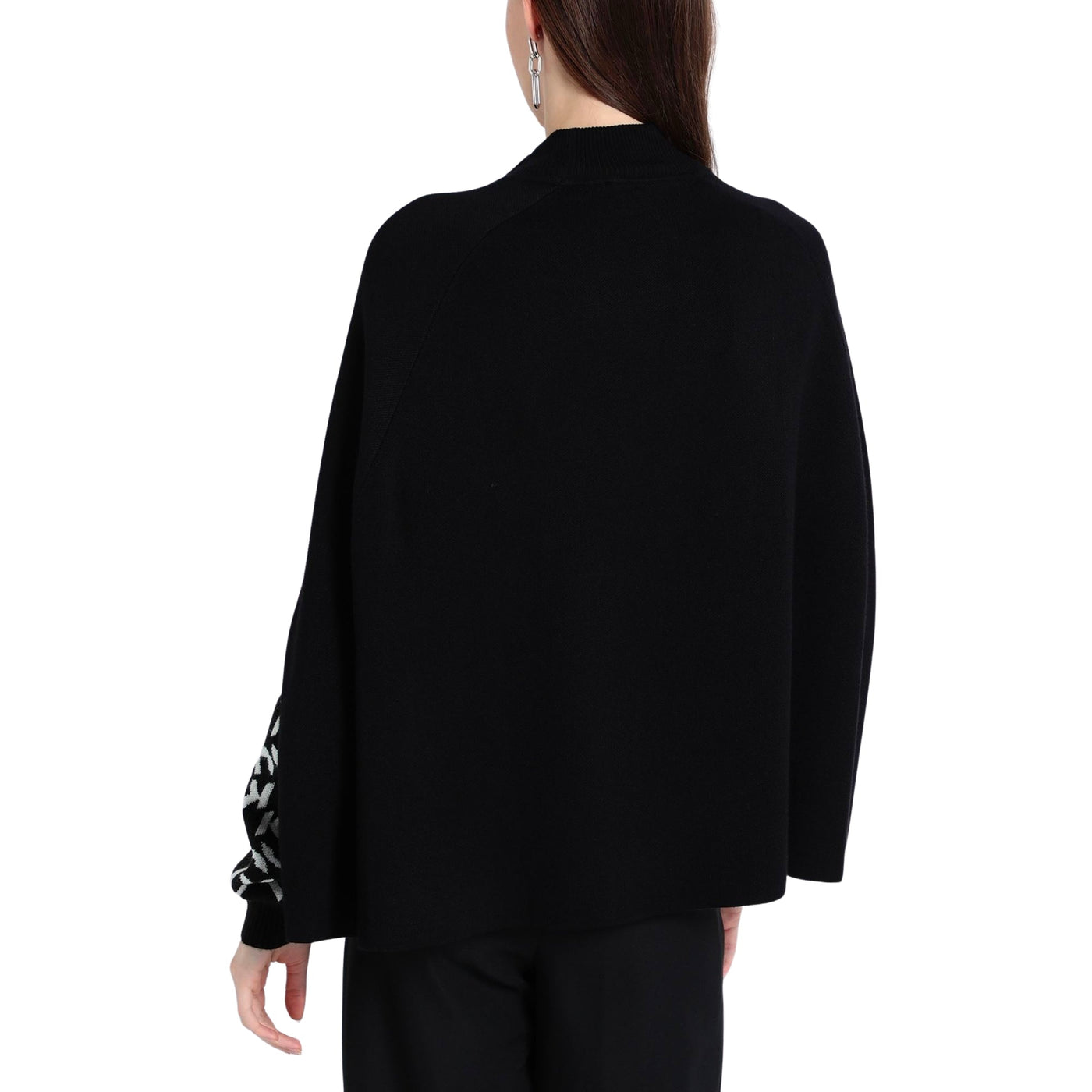 Karl Lagerfeld Sweater Signature Logo Black