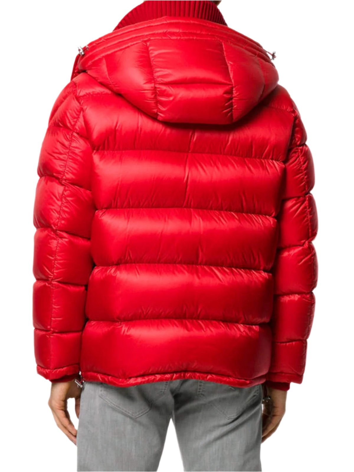 Moncler Jacket Winnipeg Puffer Logo Red