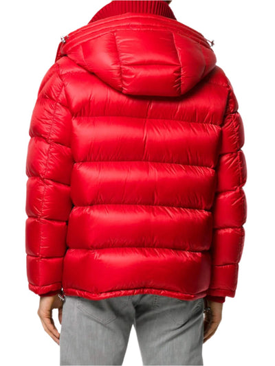 Moncler Jacket Winnipeg Puffer Logo Red