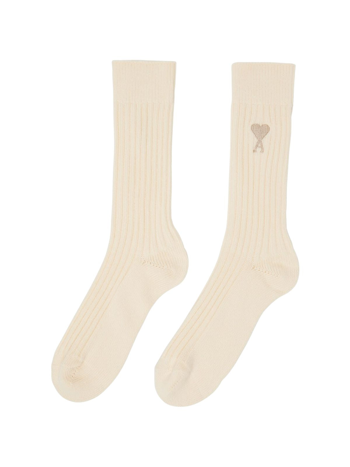 Ami Socks Logo Off-White