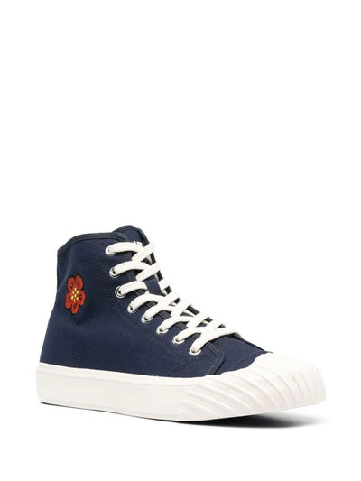 Kenzo Sneaker Boot Logo Navy