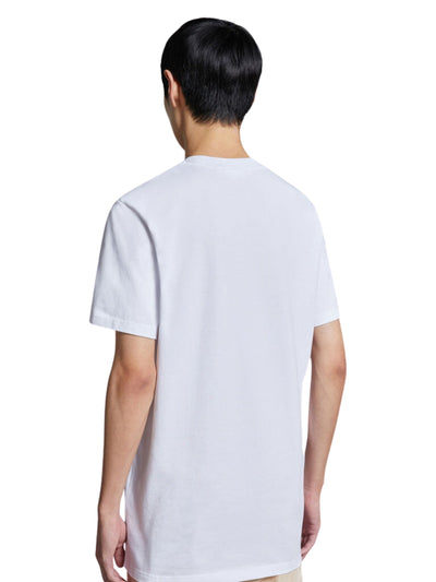 Moncler T-Shirt Patch Logo White