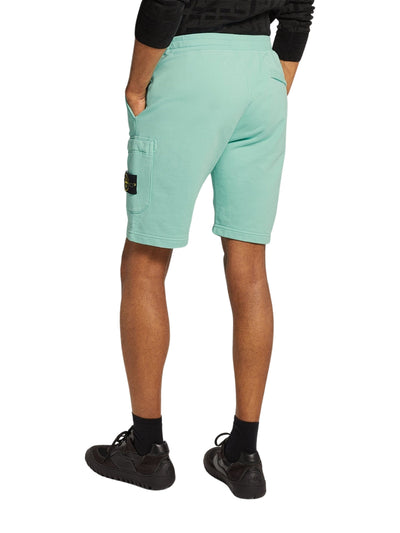 Stone Island Shorts Logo Light Green