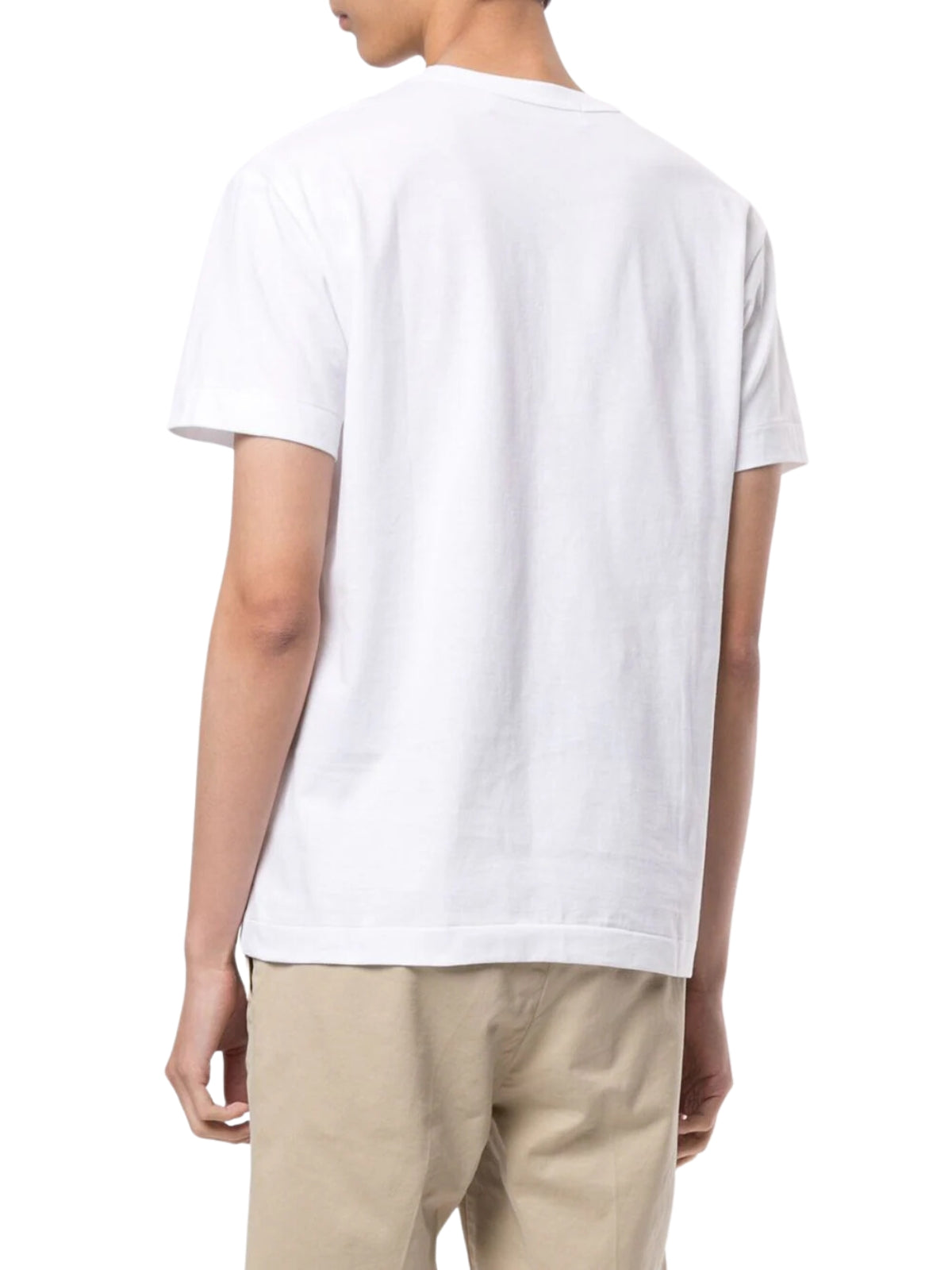 Comme Des Garcons T-Shirt Heart White