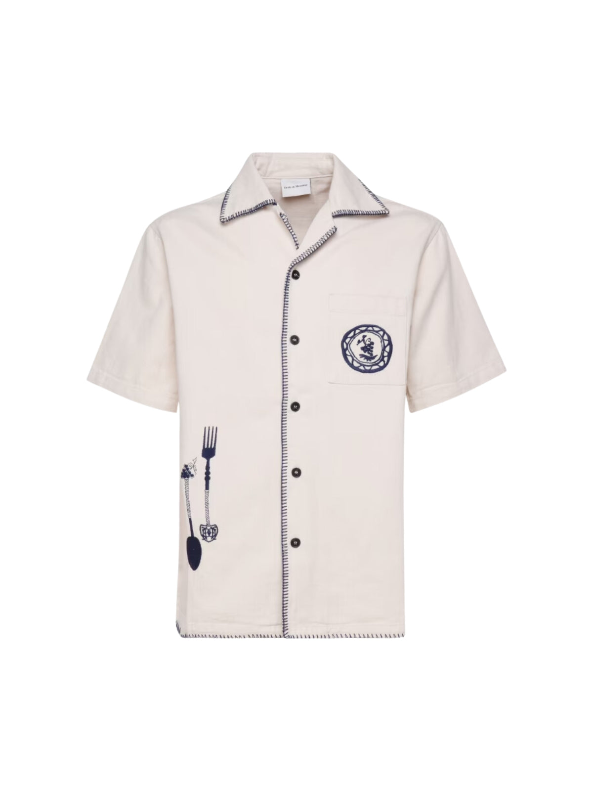 Drole De Monsieur Shirt Art De La Table Ecru