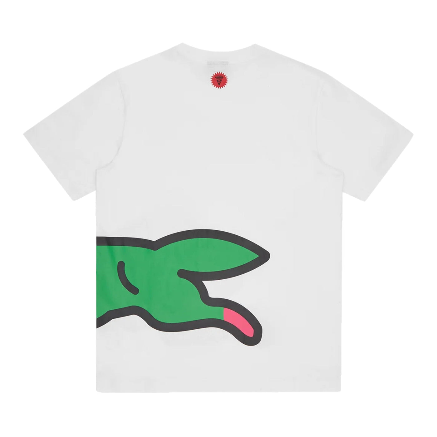 Ice-Cream T-Shirt Jumbo Running Dog White