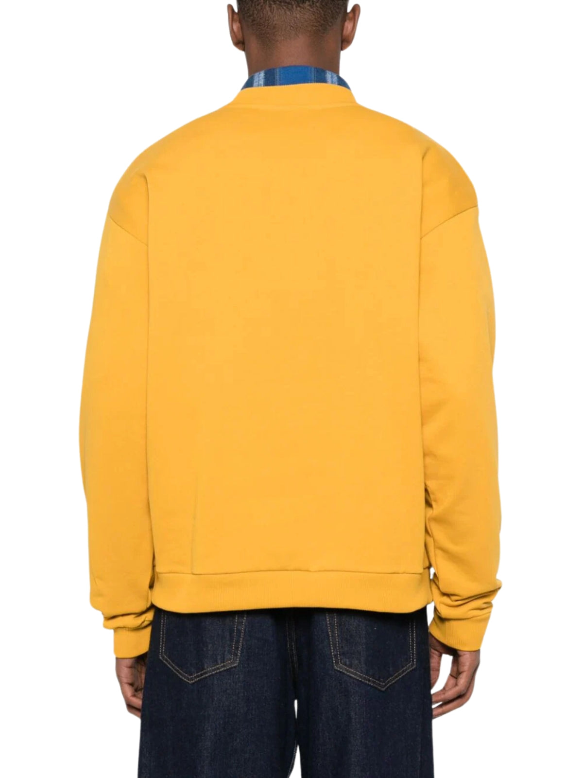 Drole De Monsieur Sweater Logo Mustard