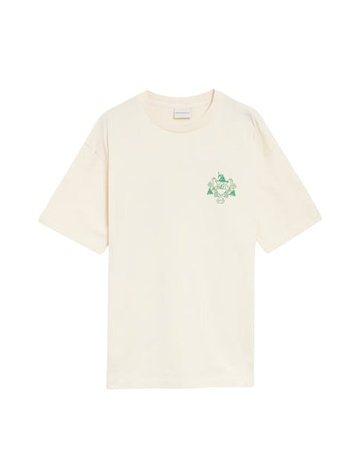 Drole De Monsieur T-Shirt Graphic Print Cream