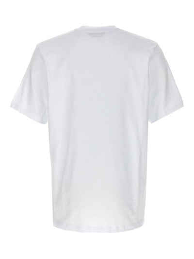 Msgm T-Shirt Bold Logo Cool Grey