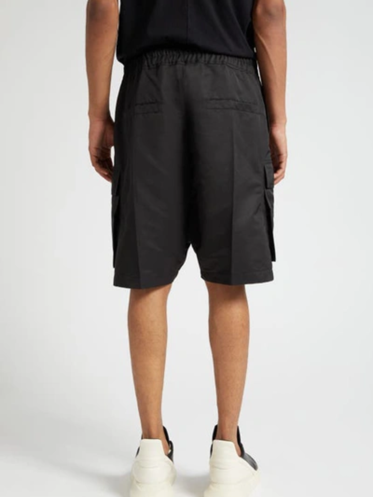Rick Owens Shorts Cargobela Black