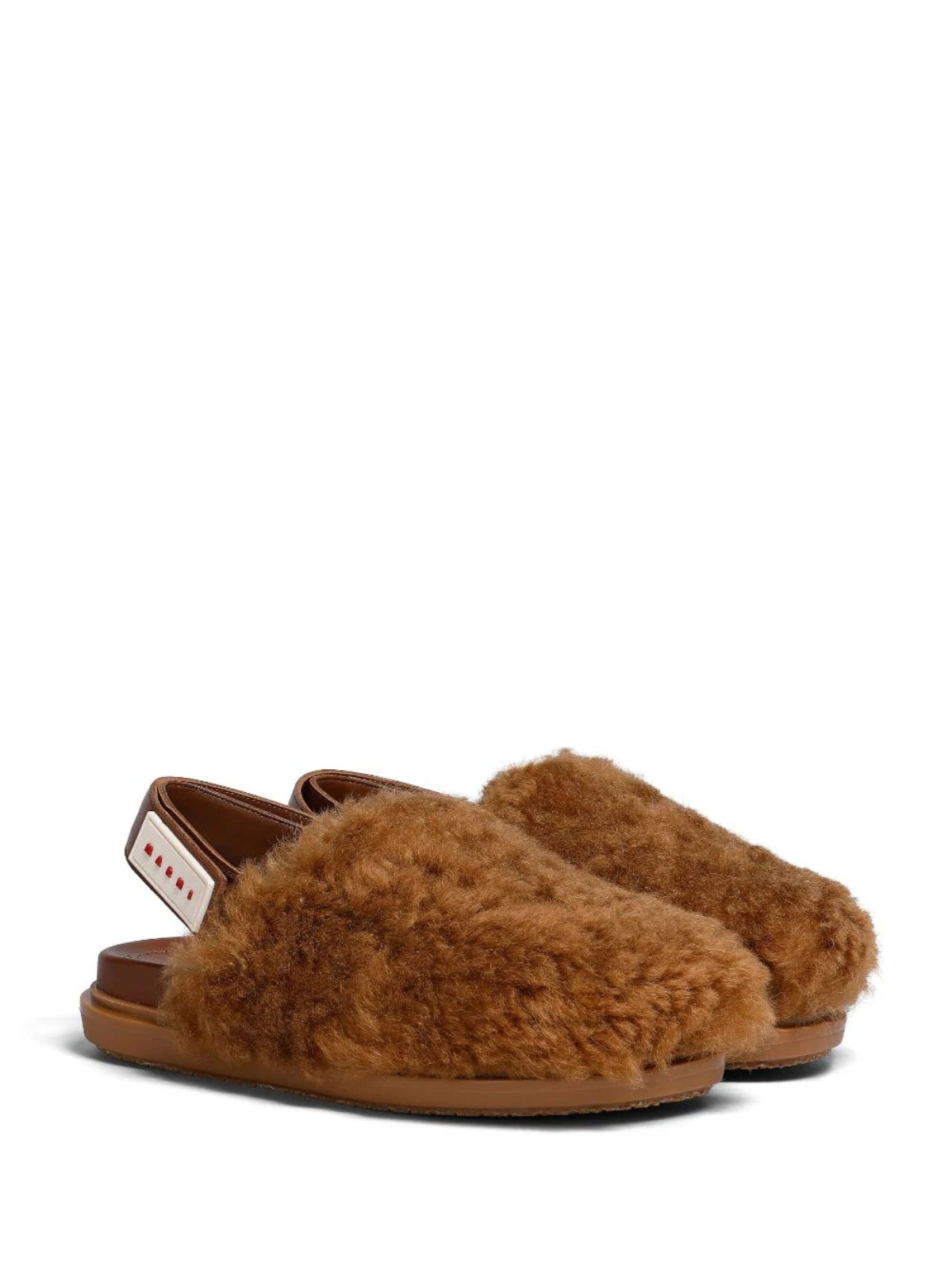 Marni Slide Fussbett Brown