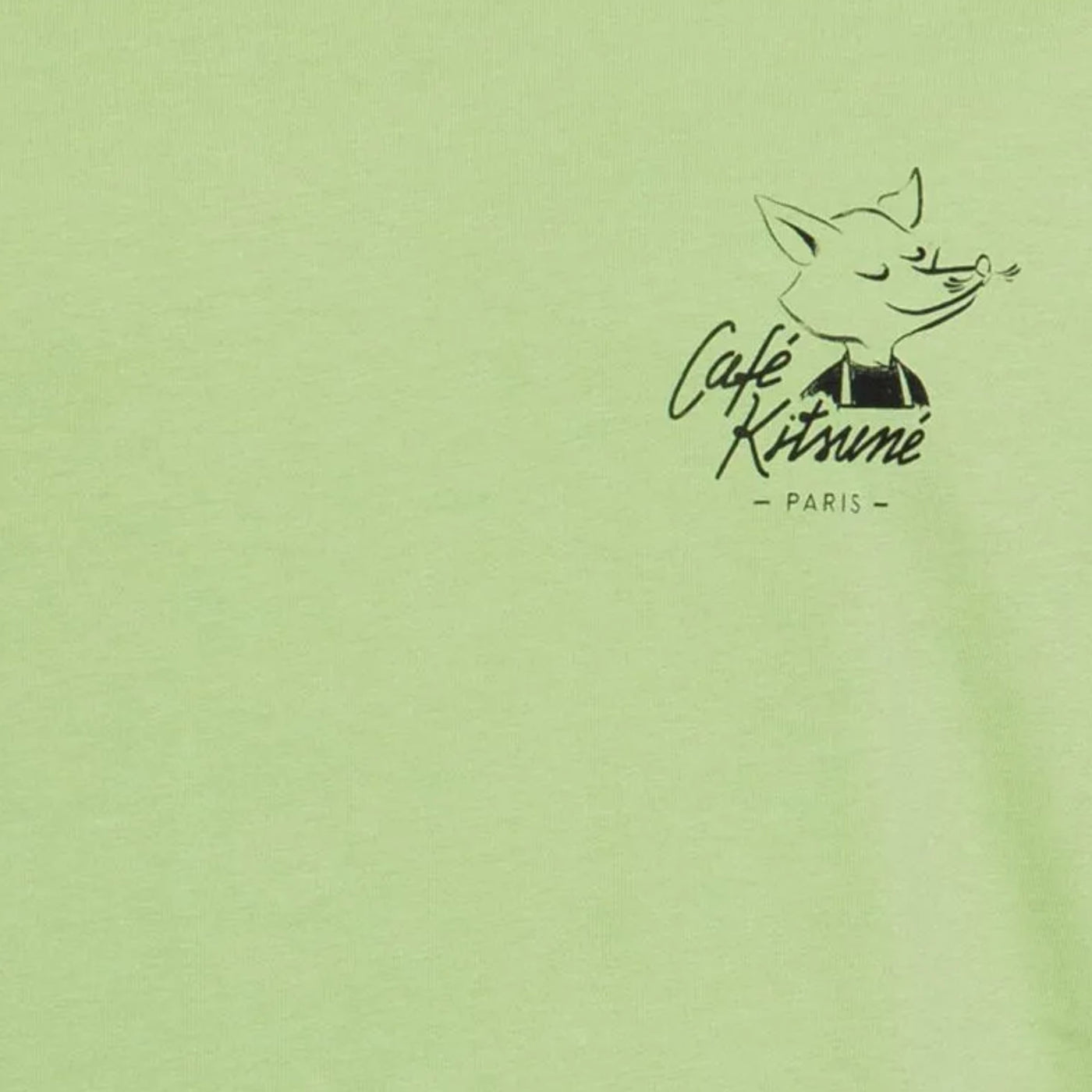 Cafe Kitsune T-Shirt Fox Relax Verbena