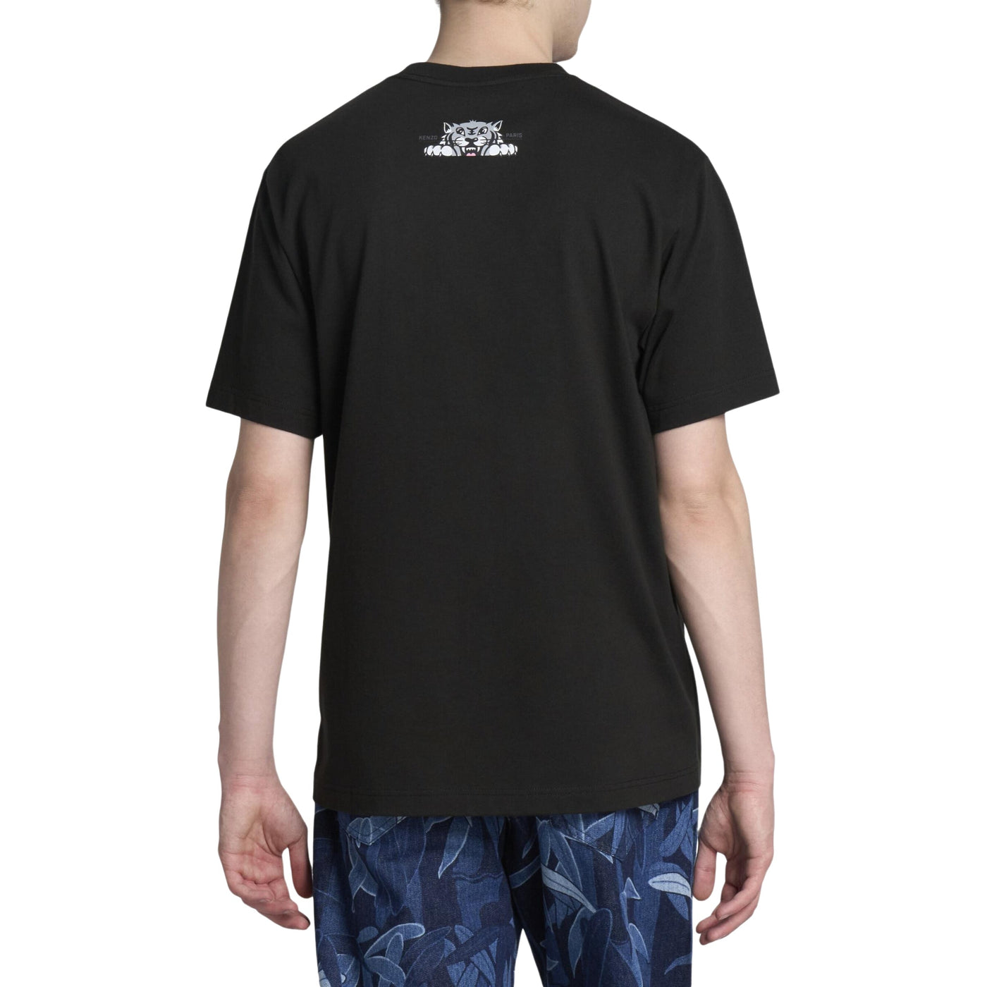 Kenzo T-Shirt Tiger Face Black