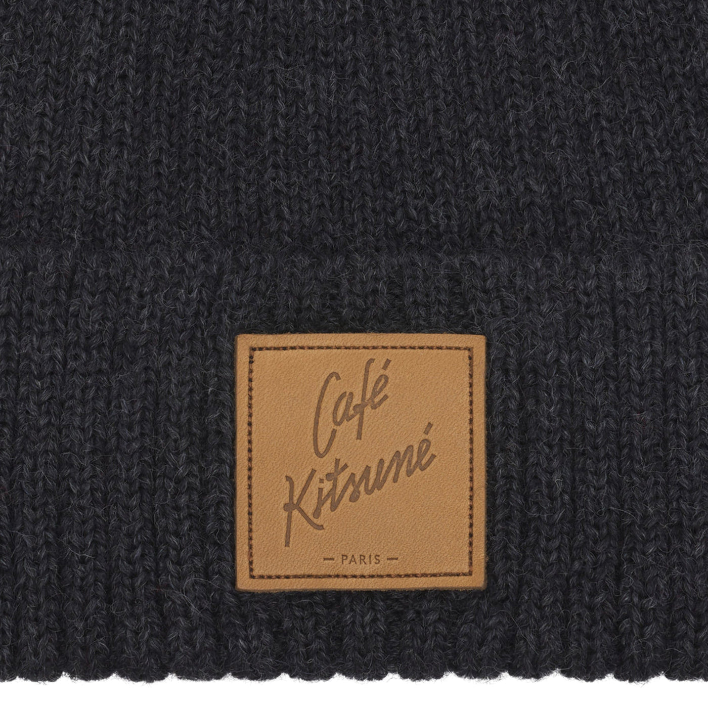 Cafe Kitsune Beanie Anthracite