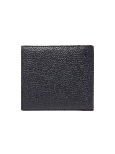 Bally Wallet Stripe Logo White-Black