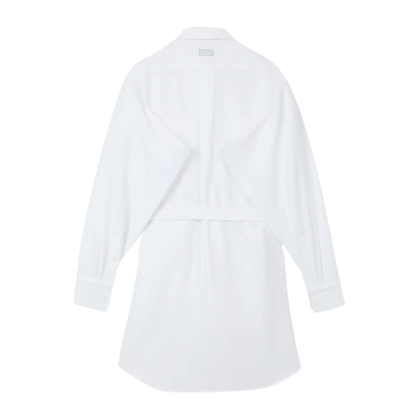 Kenzo Shirt Ladies Long With Belt White