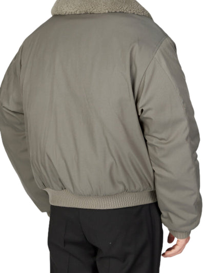 Ami Jacket Taupe Bomber Grey