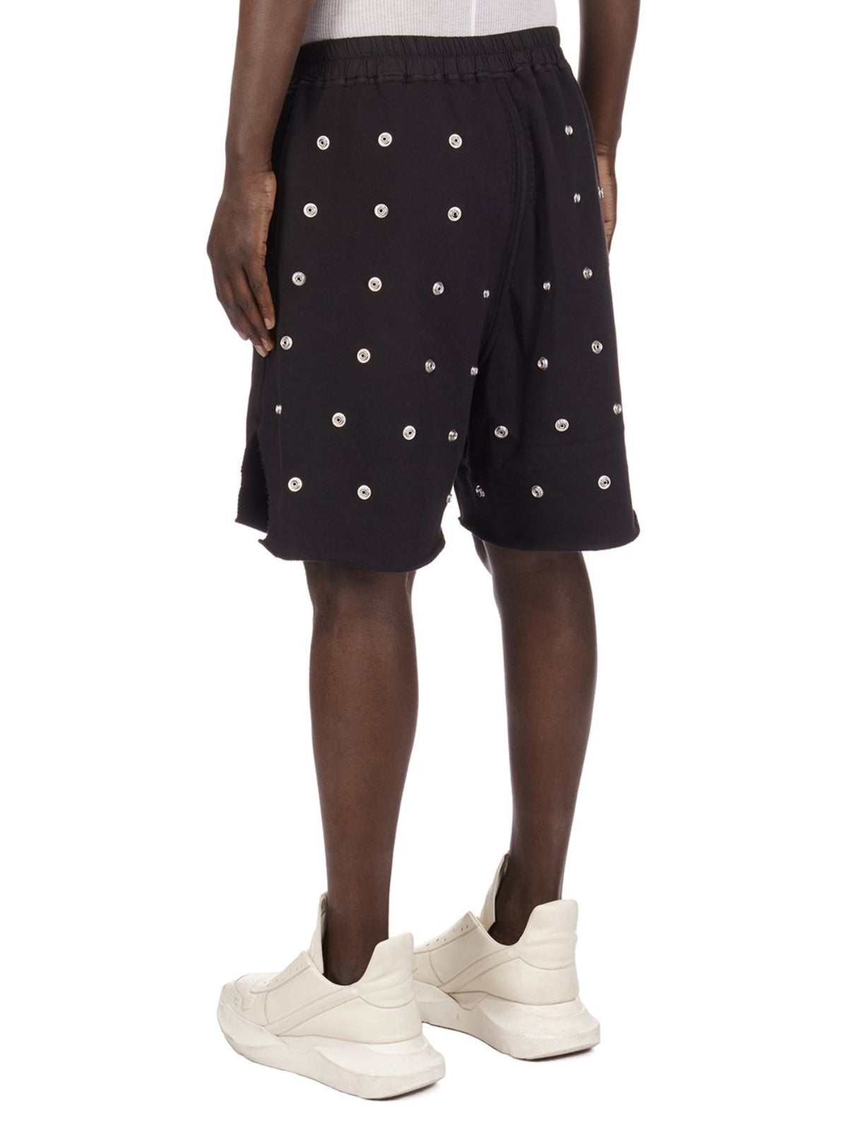 Rick Owens Shorts Mtal Stud Black