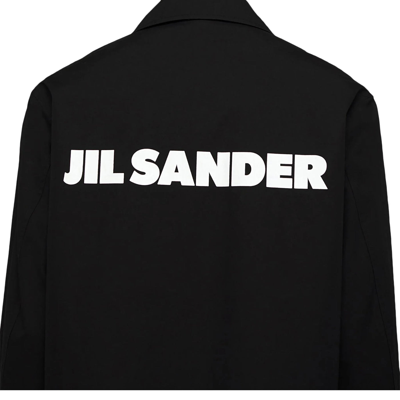 Jil Sander Jacket Button Down Black