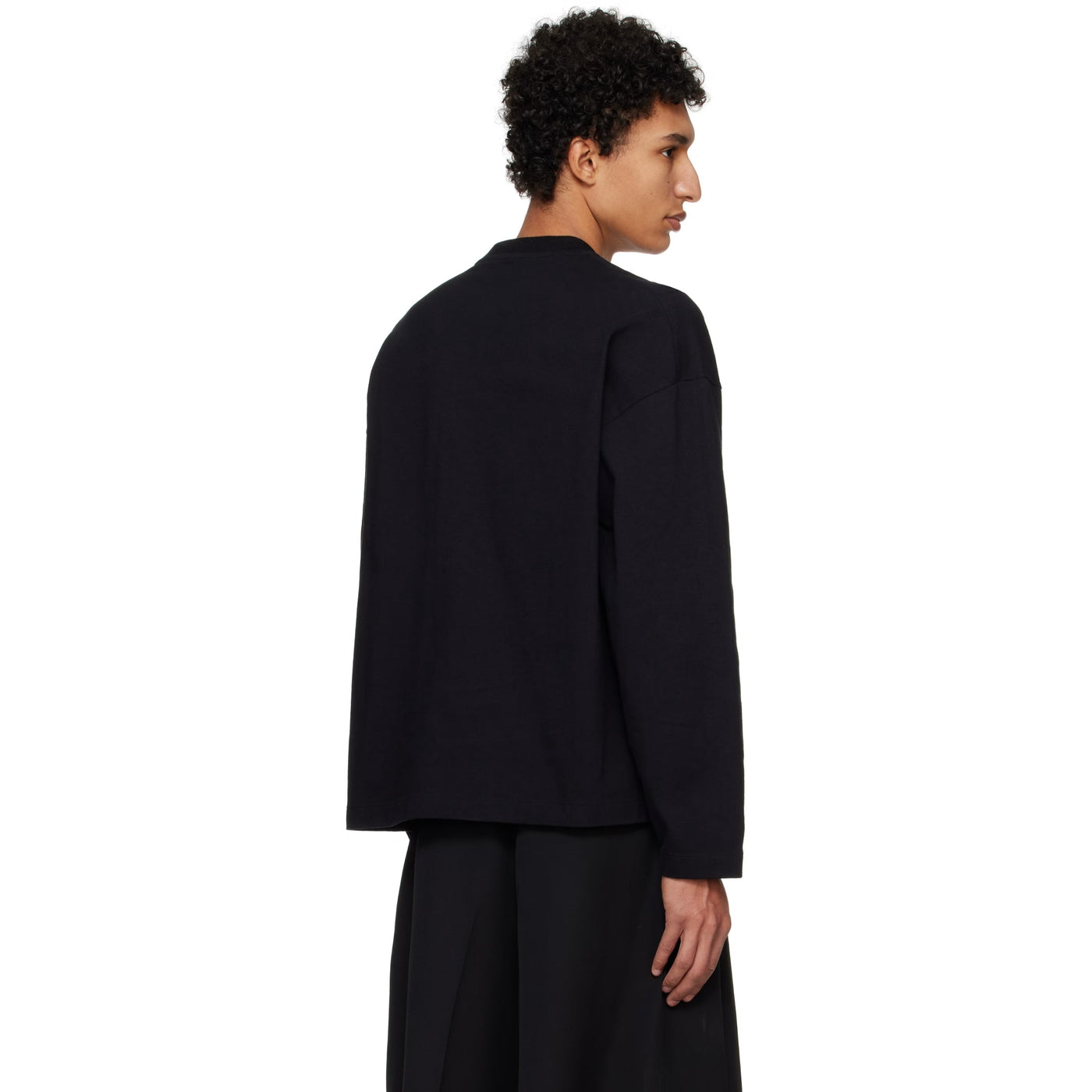 Jil Sander Sweater Logo Black