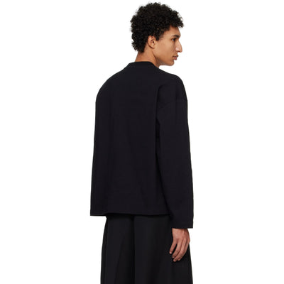 Jil Sander Sweater Logo Black