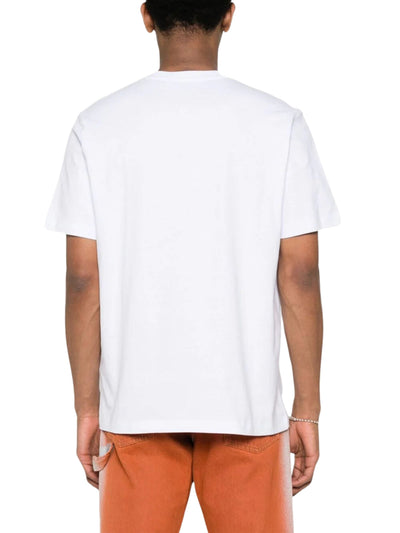Msgm T-Shirt Logo Off-White