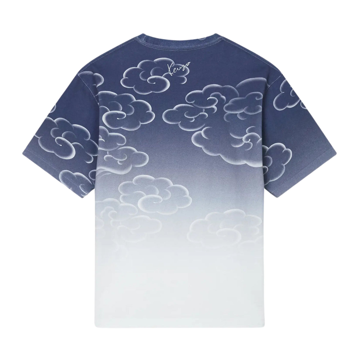 Kenzo T-Shirt Tiger On Cloud Blue