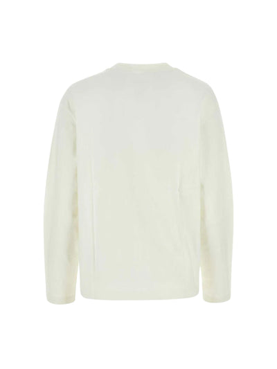 Jil Sander Sweater Logo White