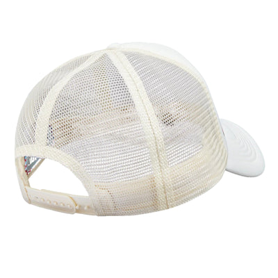 Ice-Cream Cap Trucker Running Dog Ecru