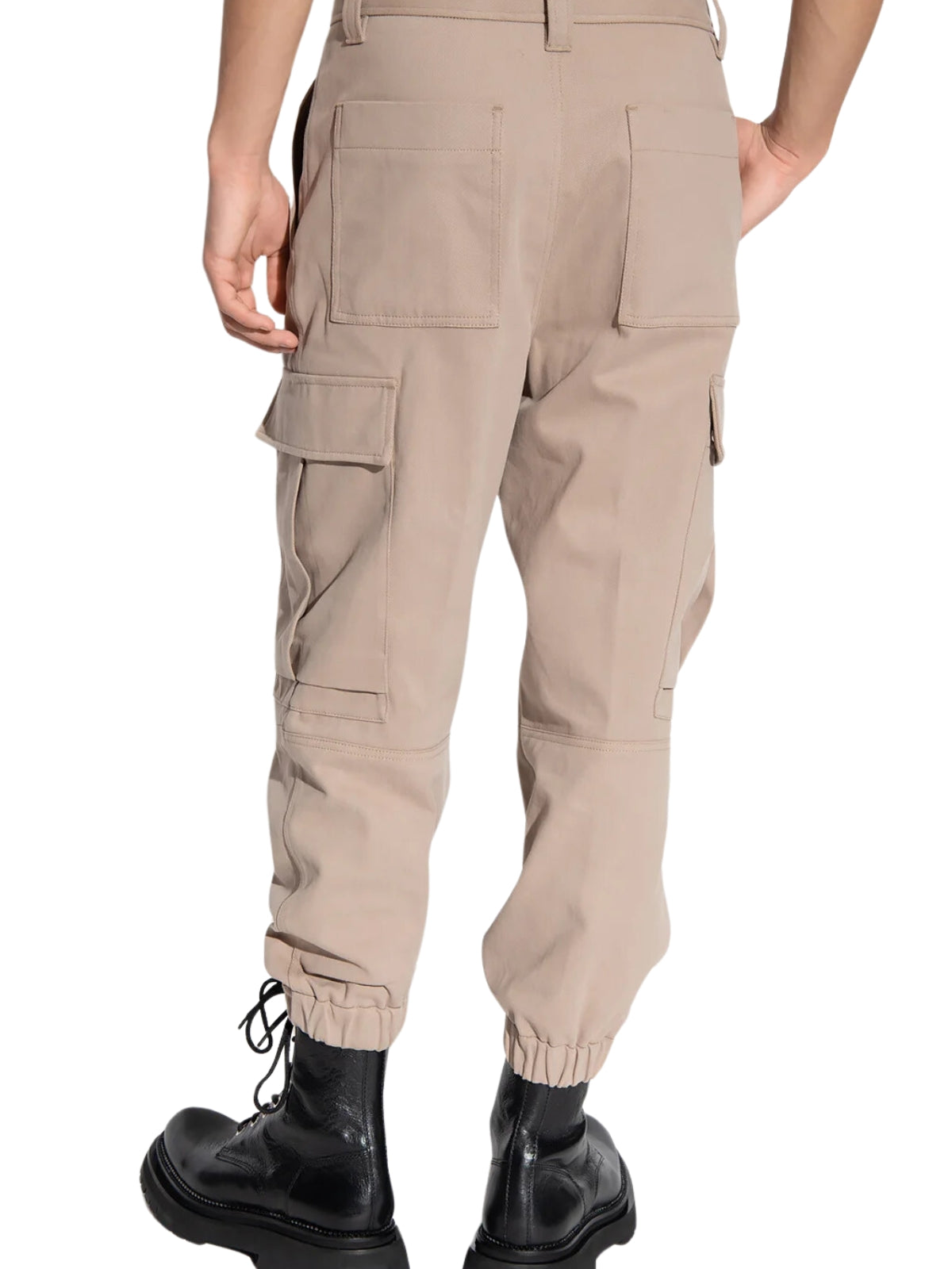 Ami  Cargo Pant Logo Khaki
