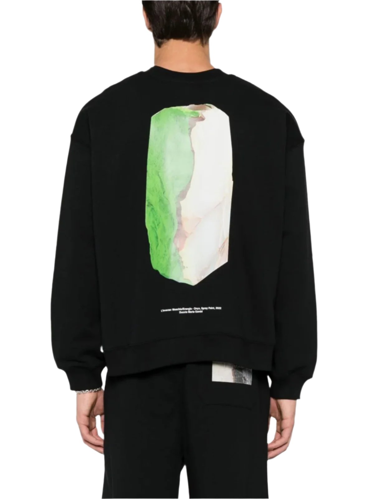 Msgm Sweater Logo Black