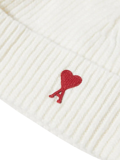 Ami Beanie Logo White