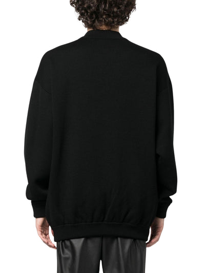 Vetements Sweater Knit Paris Black