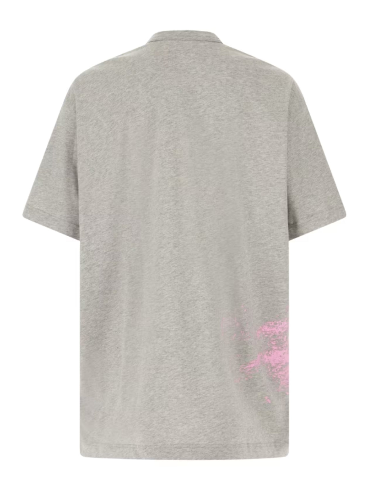 Comme Des Garcons T-Shirt Splatter Pink-Grey