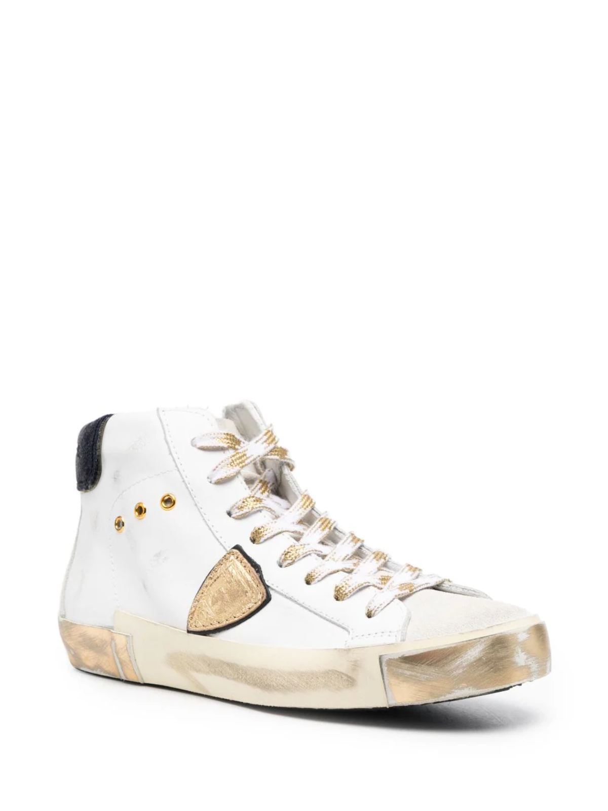 Philippe Model Ladies Sneaker Velour Blanc