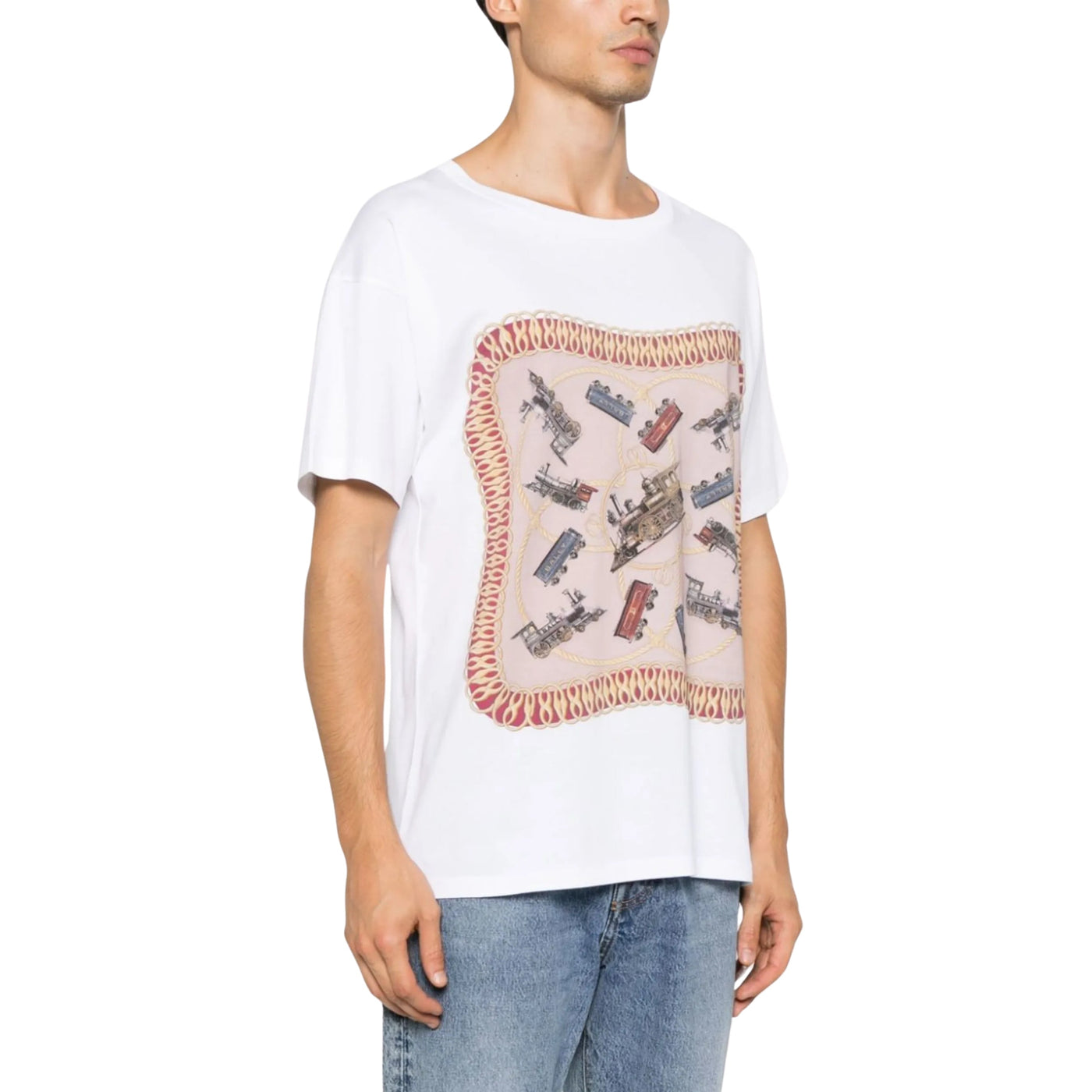 Bally T-Shirt Graphic Print White