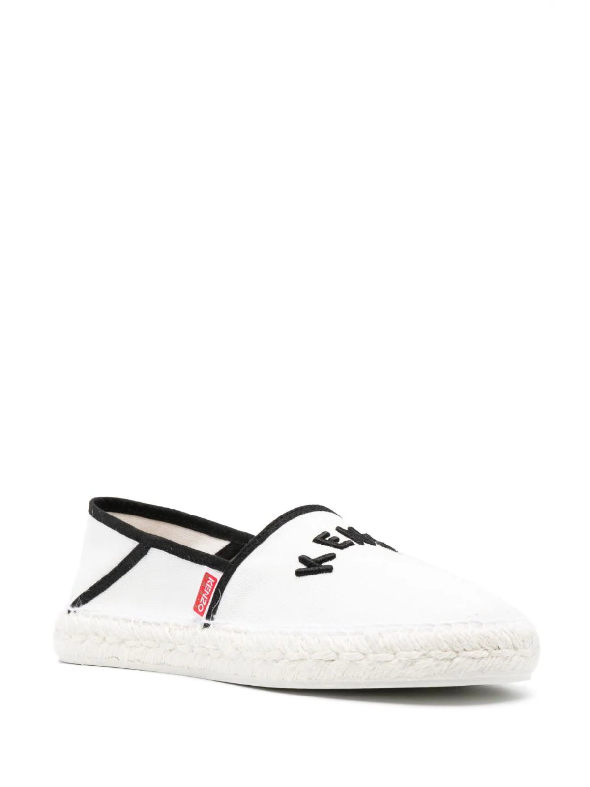 Kenzo Sneaker Slip-On Logo White-Black