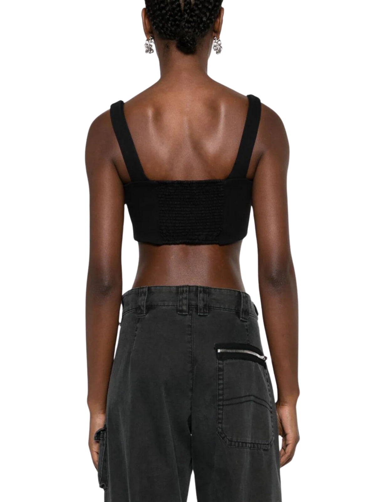 Barrow Top Crop Mid Logo Black