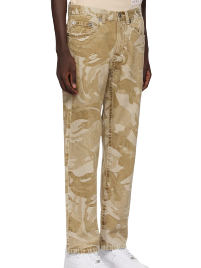 Aape Jeans Allover Print Beige