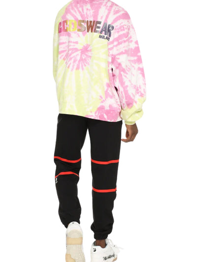 Gcds  Sweater Spiral Pinkgreen