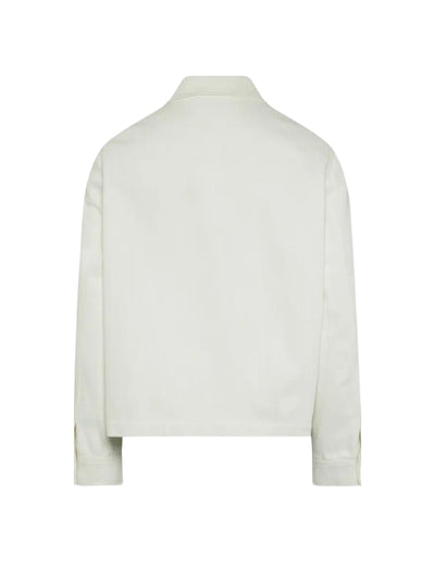 Ami Jacket Mono Logo White