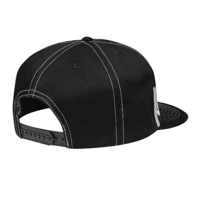 Ice-Cream Cap Anarchy Wrap Around Flat Brim Black