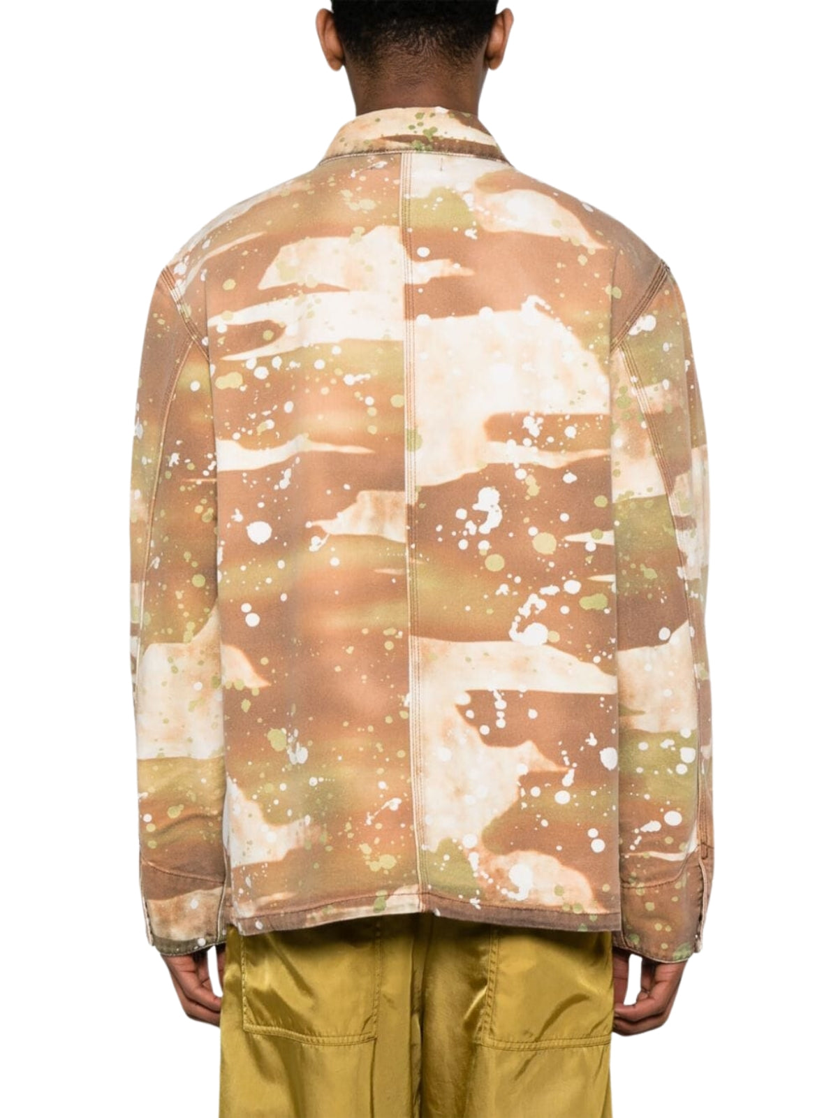 Msgm Jacket Allover Print Camo